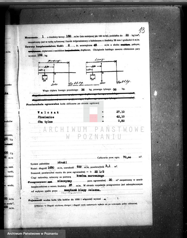 Obraz 18 z jednostki "Fabryka mleka proszkowanego i kondensowanego w Krotoszynie nr woj. kotła 4669"