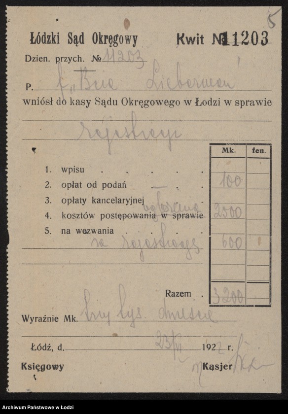 Obraz 7 z jednostki "Bracia Lieberman – pracownia pasów transmisyjnych"