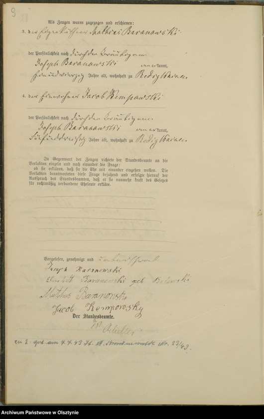 image.from.unit.number "Heiraths-Haupt-Register Nr 1 - 11"