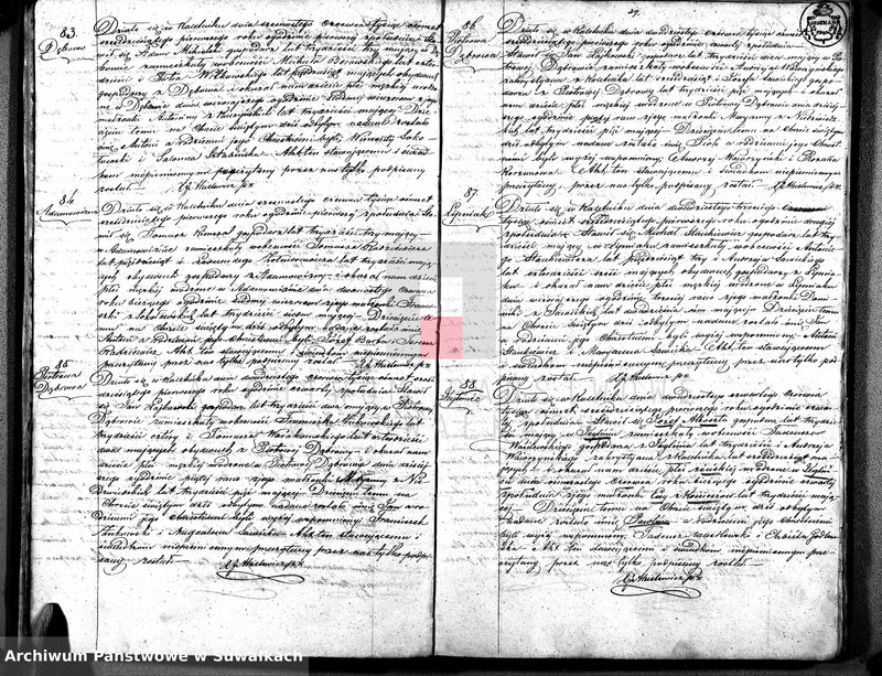 image.from.unit.number "[Księga akt urodzeń, małżeństw i zgonów wyznania rzymskokatolickiego w Kaletniku] 1861 r."