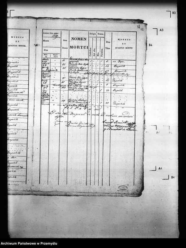 Obraz 17 z jednostki "[Kopie ksiąg metrykalnych parafii Ilnik (dekanat Turka)]"