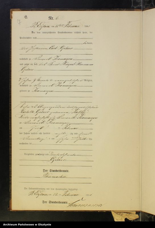 image.from.unit.number "Sterbe-Neben-Register Nr 1 - 28"