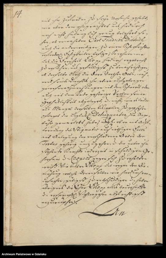 image.from.unit.number "[Liber missivarum]. Register der in vorstehenden Briefen […] enthaltenen Materien. [Indeks adresatów]"