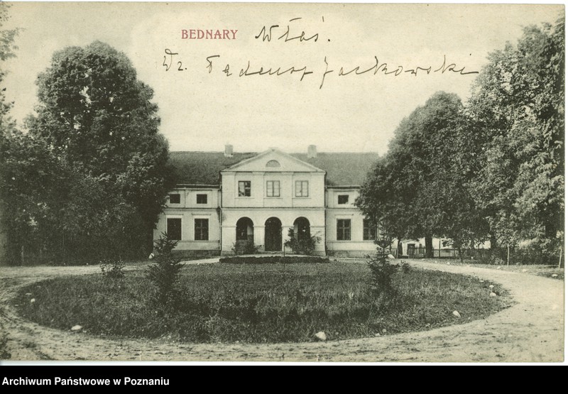 Obraz 1 z jednostki "Bednary - pałac Tadeusza Jackowskiego"