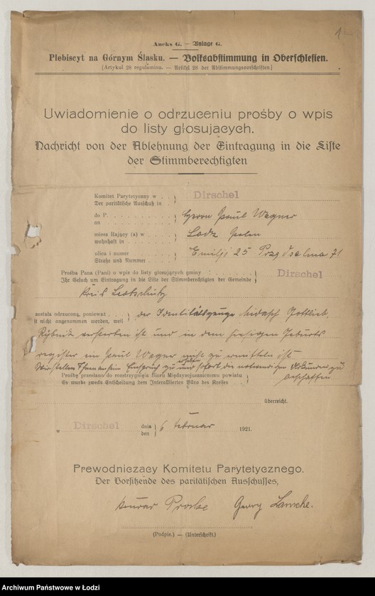 Obraz 3 z jednostki "[Odrzucenia, apelacje]"