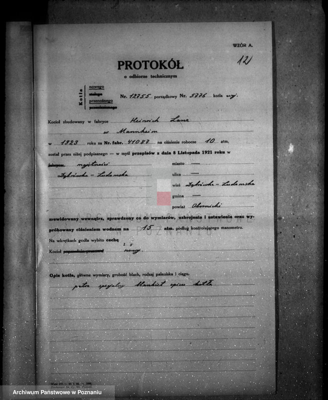 Obraz 16 z jednostki "Majętność Dąbrówka-Ludomska pow. obornicki nr porz. 5776"