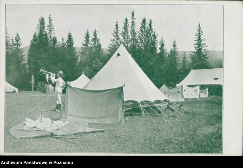 Obraz 1 z jednostki "Z życia skautów – Pobudka"