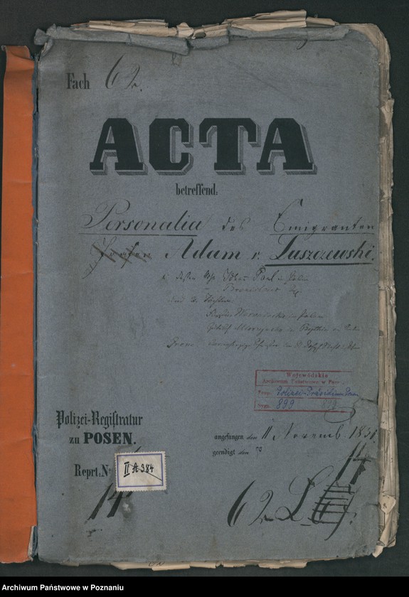 Obraz 2 z jednostki "A. betr. Adam von Łuszczewski"