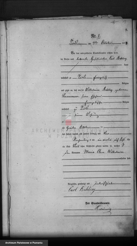 Obraz 3 z jednostki "Księga urodzeń"