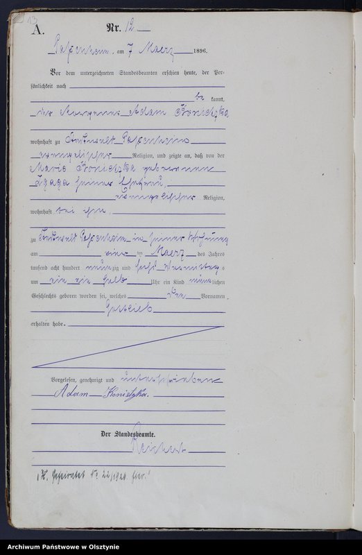 image.from.unit.number "Geburts-Haupt-Register Nr 1 - 87"