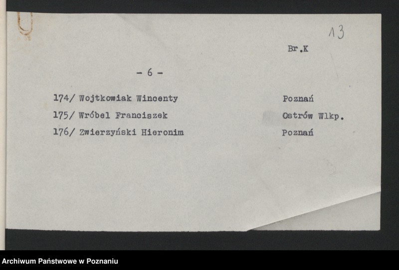 Obraz 16 z jednostki "Korespondencja Zarządu Głównego Związku Powstańców Wielkopolskich."