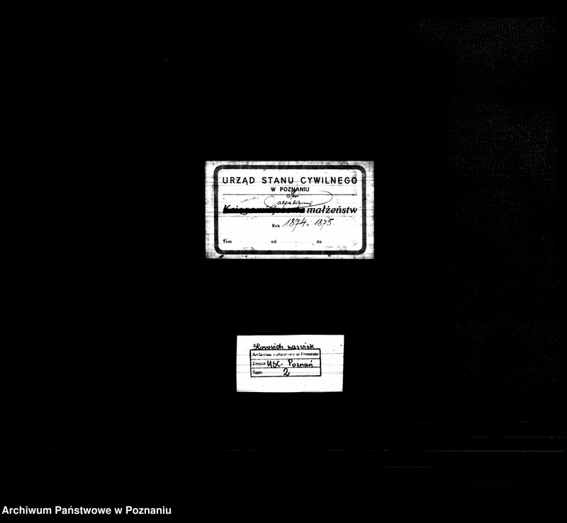 Obraz 2 z jednostki "Skorowidz nazwisk-akty małżeństw"