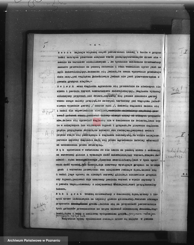 Obraz 9 z jednostki "Plan urządzenia gospodarstwa leśnego dla lasu majętności Wąsowo w powiecie nowotomyskim 1933-1943"