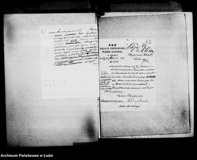 Obraz 19 z jednostki "Akta w przedmiocie awizacji"