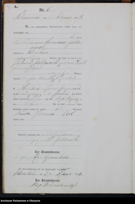 image.from.unit.number "Geburts-Neben-Register Nr 1 - 82"