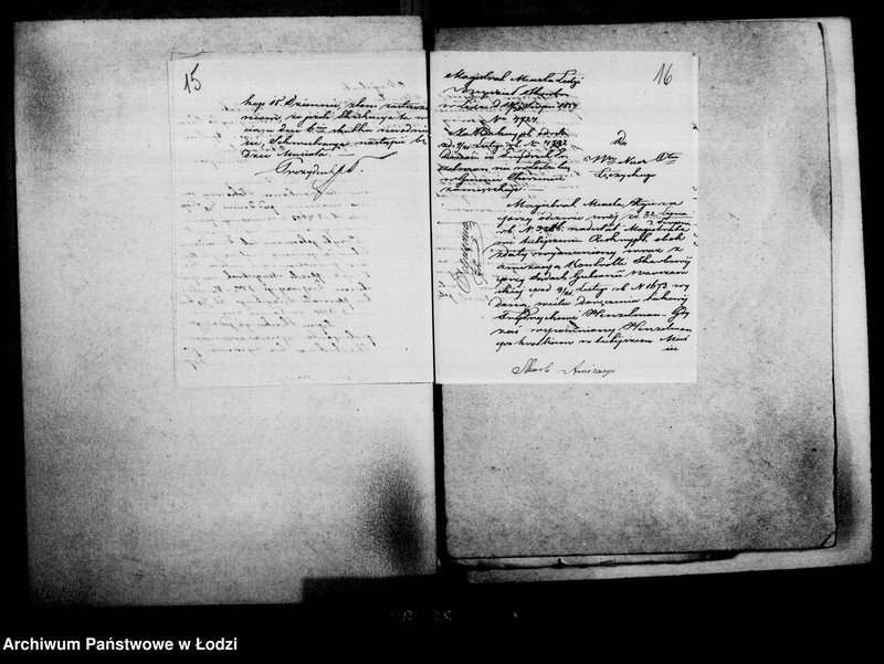 Obraz 14 z jednostki "Akta tyczące się awizacji"