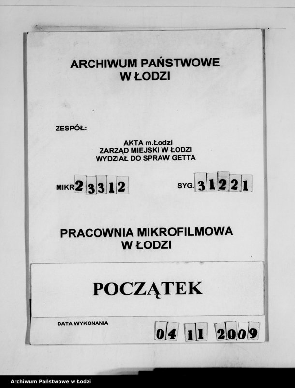 Obraz 1 z jednostki "[Dowody dostawy odzieży dla intendentury wojskowej w Poznaniu] Heeresbekleidungsamt Posen"