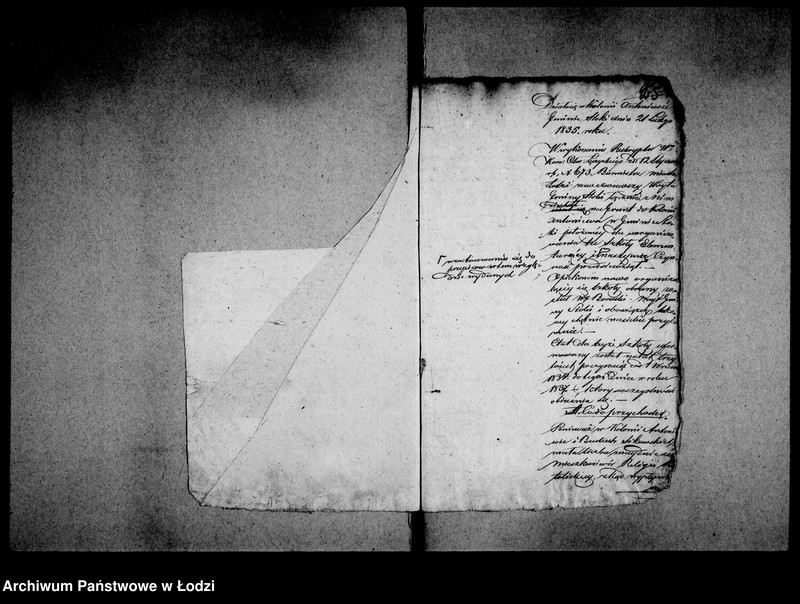 Obraz 20 z jednostki "Akta tyczące się komissoriów w rozmaitych zdarzeniach"