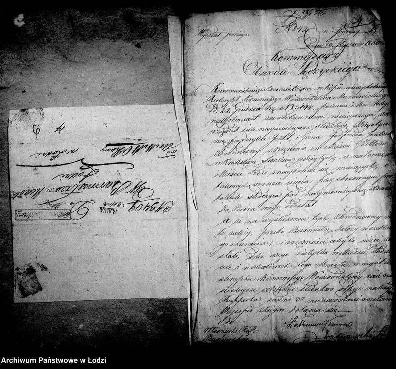 Obraz 9 z jednostki "Akta tyczące się odtransportowania osób miejsc zbiegłych"