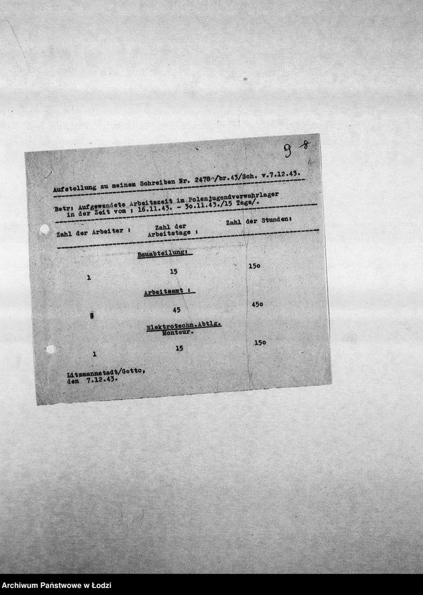 Obraz 12 z jednostki "[Korespondencja PSŻ w różnych sprawach]"