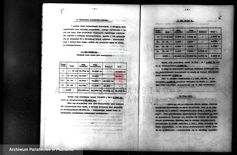 Obraz 8 z jednostki "Plan gospodarczy lasów Wydziału Wielichowo Teresy ks. Lubomirskiej na dziesięciolecie 1935/36-1944/45"