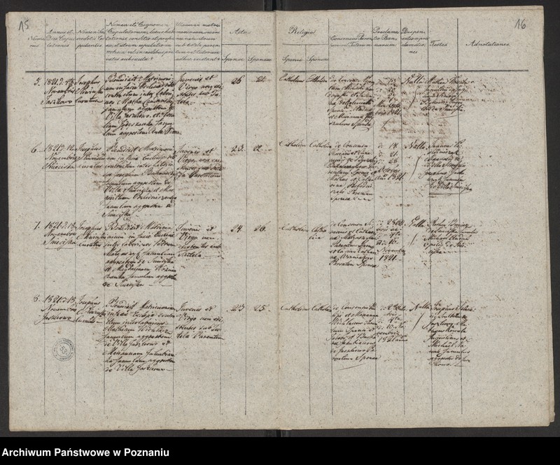 Obraz 11 z jednostki "Liber duplicatus baptisatorum, coniugatorum, mortuorum"