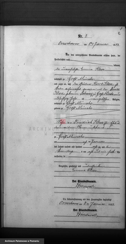 Obraz 5 z jednostki "Księga zgonów"