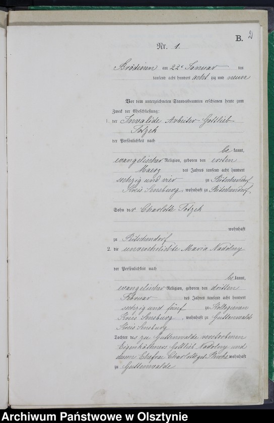 Obraz z jednostki "Heiraths-Haupt-Register Nr 1 - 12"