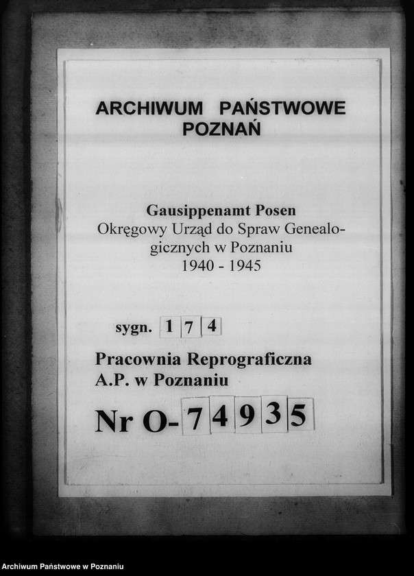 image.from.unit.number "Einziehungsprotokolle [ksiąg kościelnych] Kreis Tomaszów Mazowiecki [dotyczy gminy Jeżów, powiat Brzeziny, województwo łódzkie]"