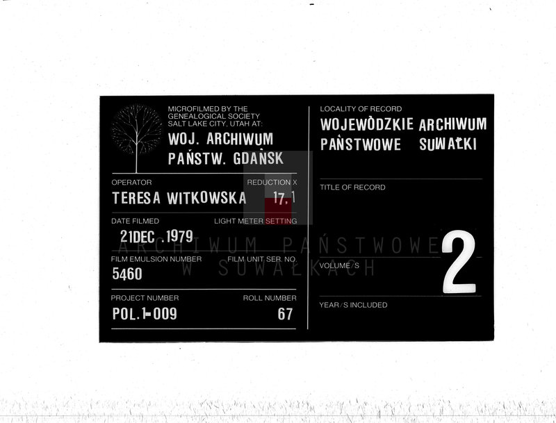 Obraz 1 z jednostki "Akta stanu cywilnego parafij Św. Jeziorskiej urodzonych, zaślubionych i umarłych z roku 1866"