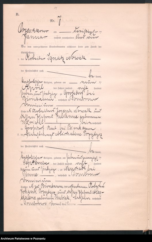 Obraz 16 z jednostki "Heirath-Neben-Register"