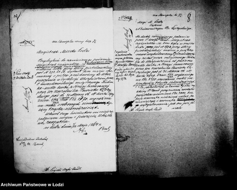 Obraz 9 z jednostki "Akta w przedmiocie pożyczki bankowej Wolfa Zanda"