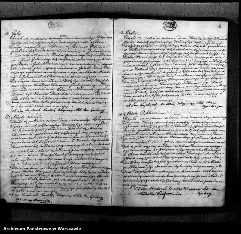image.from.unit.number "Akta urodzeń, małżeństw i zgonów"