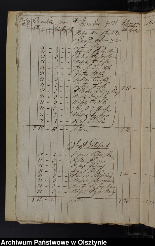 image.from.unit.number "Jahr Kirchen Rechnung der Silberbachschen Kirchen aller Einnahme und Ausgabe wie auch Bau-Rechnung"