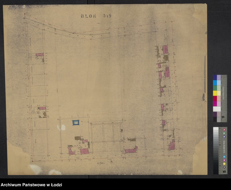 Obraz 2 z jednostki "Łódź. Plan kwartału ulic: Wileńska - Grodzieńska - Krzemieniecka - Gwiazdorska"