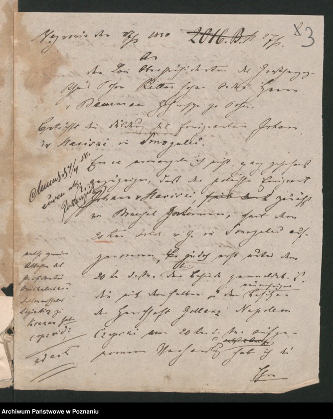 Obraz 7 z jednostki "A. betr. Johann von Haciski"