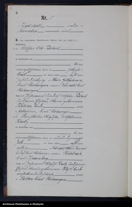 image.from.unit.number "Heiraths-Neben-Register Nr 1 - 11"