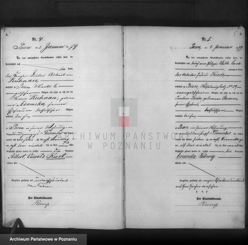 Obraz 5 z jednostki "Księga urodzeń t. I"