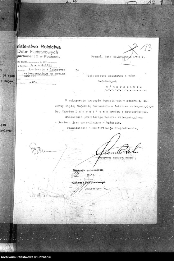 Obraz 17 z jednostki "Pow. lekarz Weterynaryjny Rawicz"