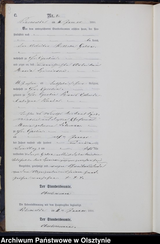 image.from.unit.number "Sterbe-Neben-Register Nr 1 - 117"