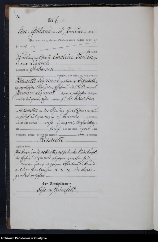 image.from.unit.number "Geburts-Haupt-Register Nr 1 - 60"