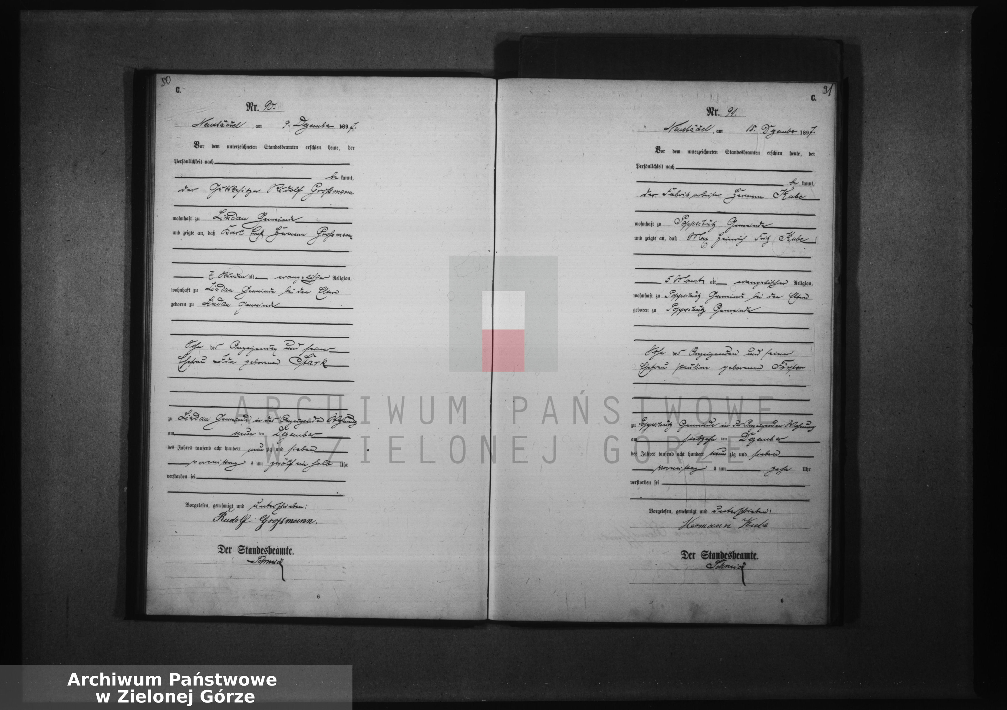 Skan z jednostki: Sterbe-Haupt-Register 1897