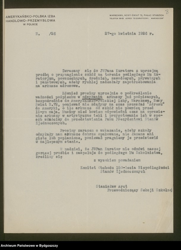 image.from.unit.number "[150-ta Rocznica Niepodległości Stanów Zjednoczonych - Organizacja Wojewódzkiego Komitetu Obchodu]"