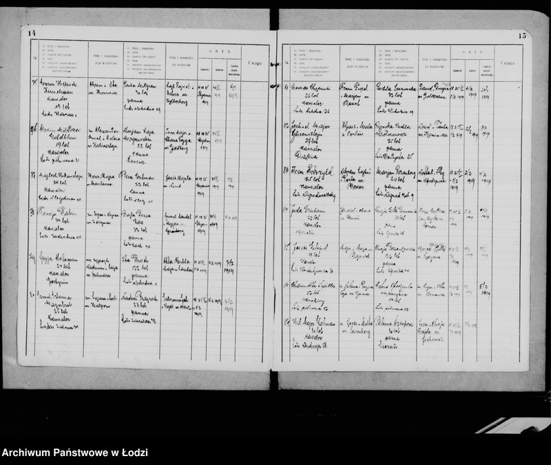 Obraz 11 z jednostki "Ksiega ślubów"