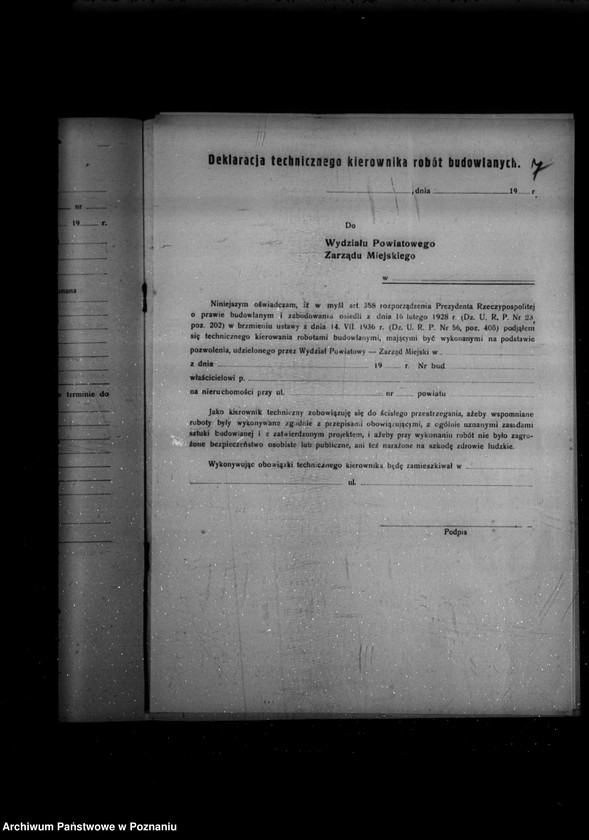 Obraz 11 z jednostki "/Zatwierdzenie budowy zakładu przemysłowego Rolniczej Spółki Olejarskiej Spółka z o. o. w Szamotułach/"