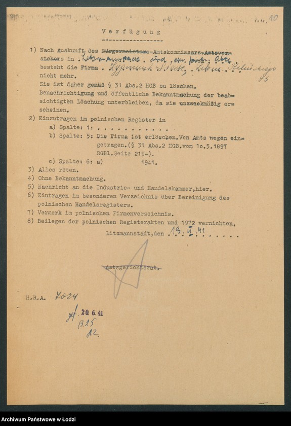 Obraz 12 z jednostki "Zygmunt Siede – biuro agenturowo – komisowe"