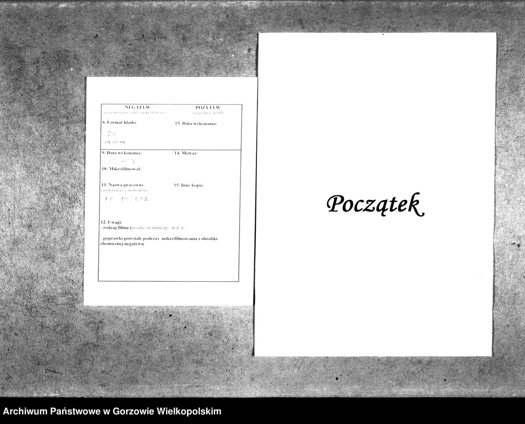 image.from.unit.number "Duplikate der Kirchenbücher von: Wormsfelde (Wojcieszyce) mit Unterförsterei, Theerofen und Mühlen, Stolzenberg (Różanki) mit Oberförsterei, Ziegelei, Kolonie und Theerofen."