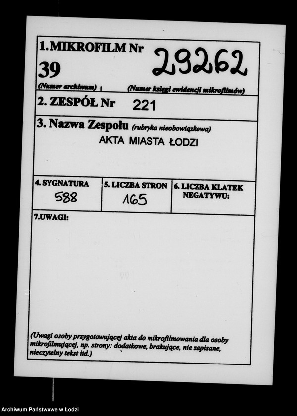 Obraz 3 z jednostki "Akta tyczące się certyfikatów na obranie nazwiska przez Żydów"