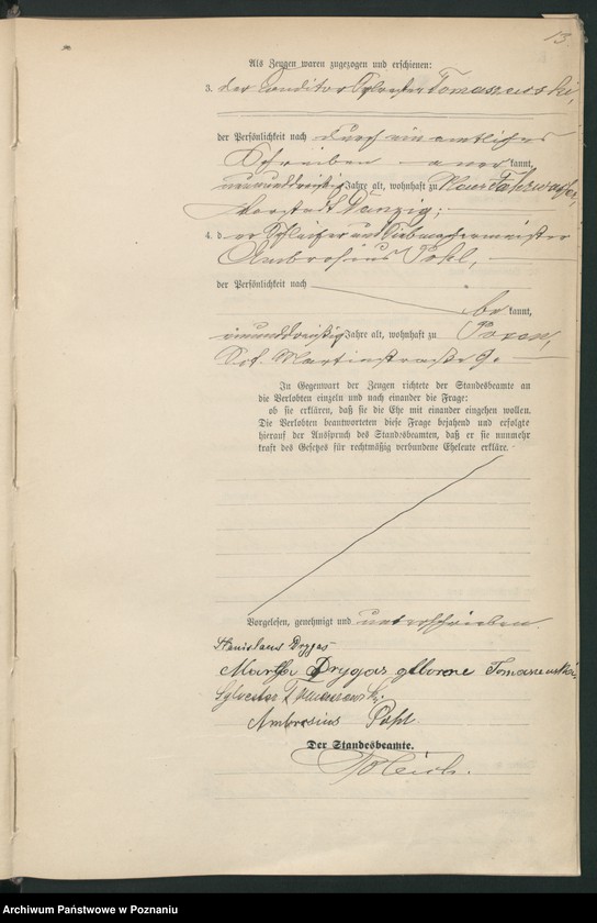 Obraz 15 z jednostki "Księga małżeństw t. I"