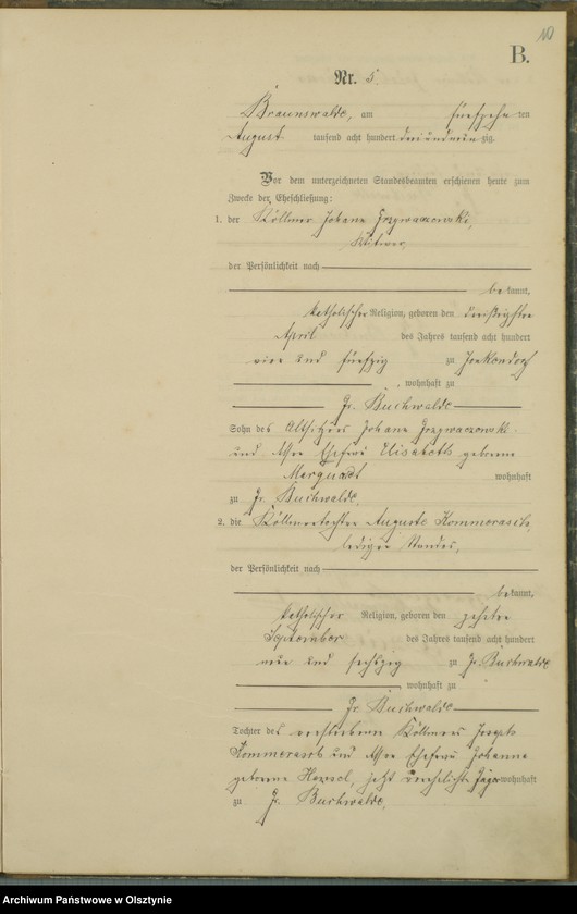 image.from.unit.number "Heiraths-Haupt-Register Nr 1 - 13"